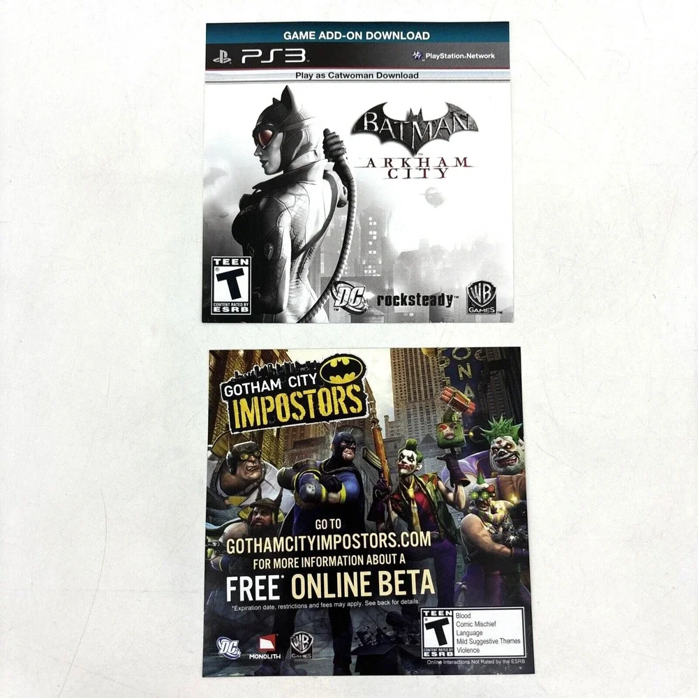 Batman Arkham City - Sony Playstation‎ 3 Authentic PS3